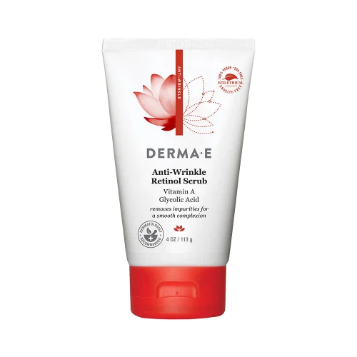 DERMA E peeling przeciwzmarszczkowy do twarzy