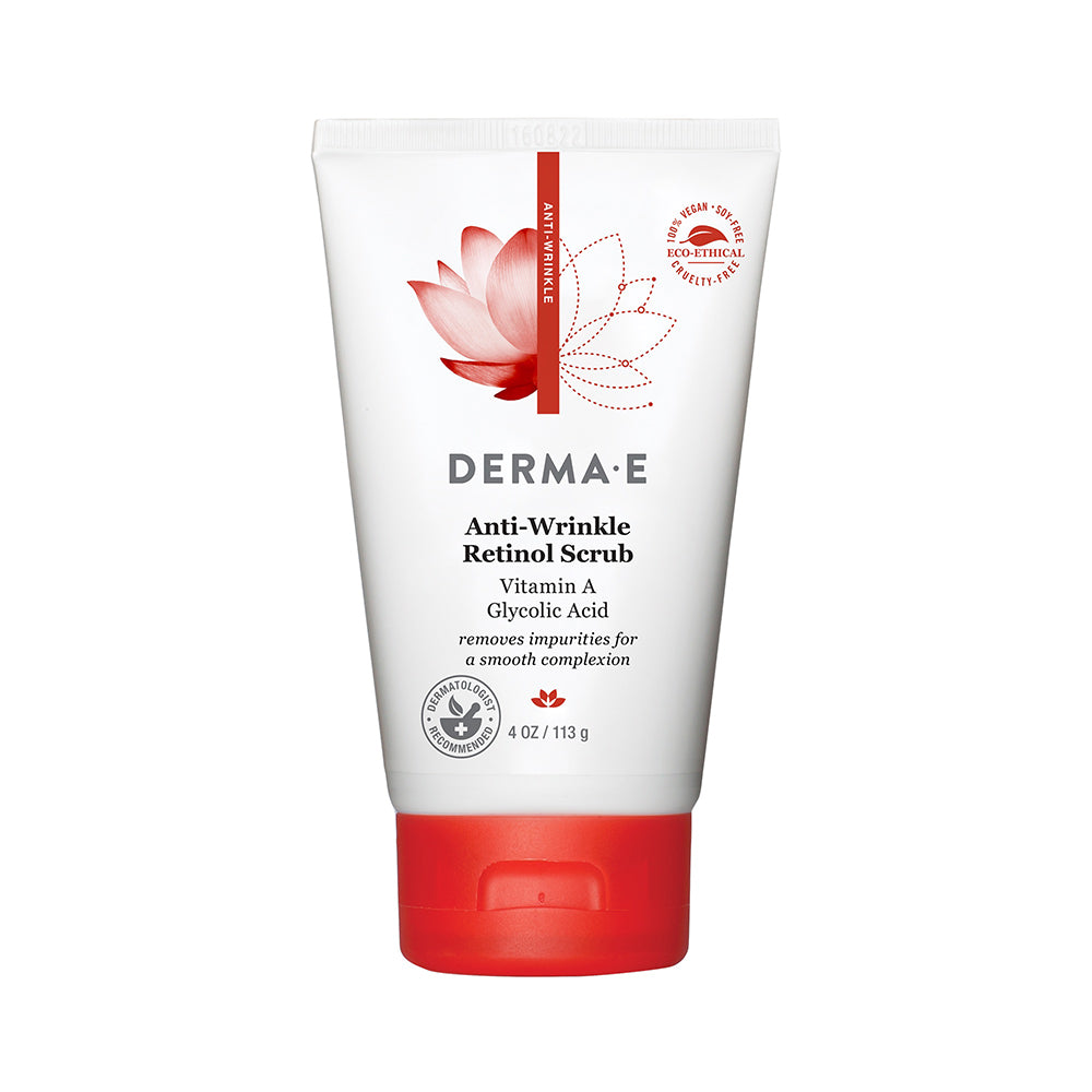 DERMA E peeling przeciwzmarszczkowy do twarzy