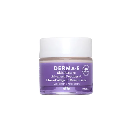 DERMA E krem peptydowy do twarzy z Flora-Collagen