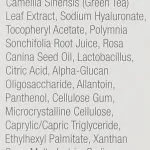 Skład serum DERMA E z witaminą C na etykiecie